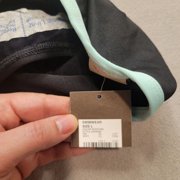 Merona Black Tankini and Bottom Swimsuit Swimwear - Picture 5 of 6